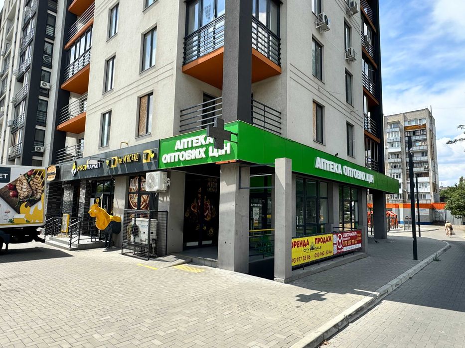 Пр.Героїв України/Шкільна 290 кв.м. фасад ремонт біля АТБ 135 тис.у.о