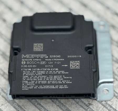 Fiat 500 hybrid sensor poduszek airbag