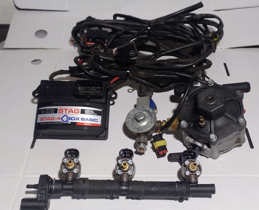 Wiązka elektryczna LPG sekwencja STAG 4 Q-box 150KM 3 cylindry.