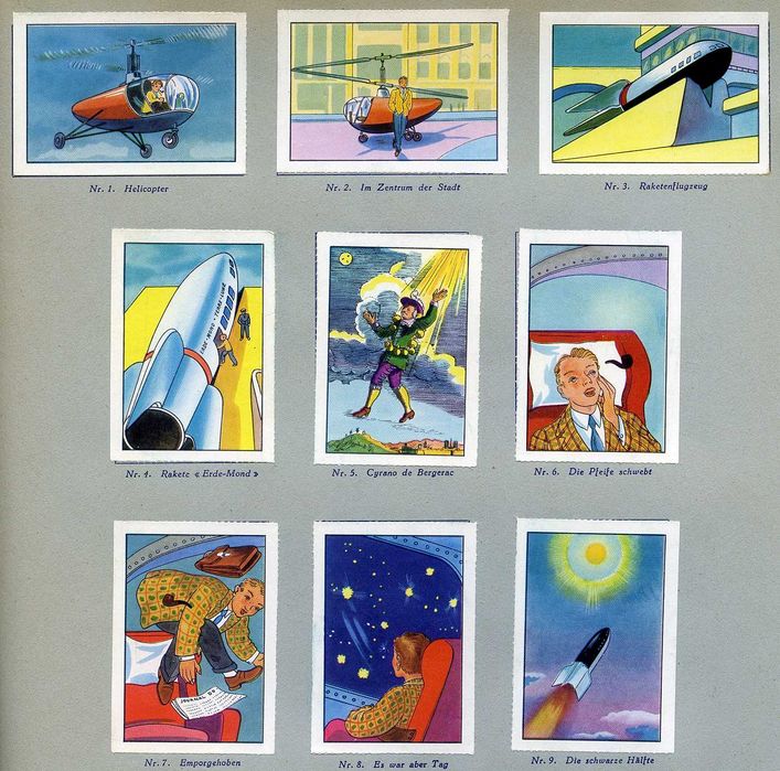 Caderneta Cromos Antiga da Suíça - Completa e Excelente