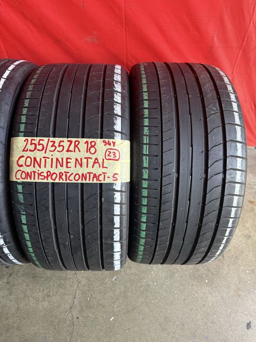 Pneus 225/40/18 + 255/35/18 Continental impecaveis