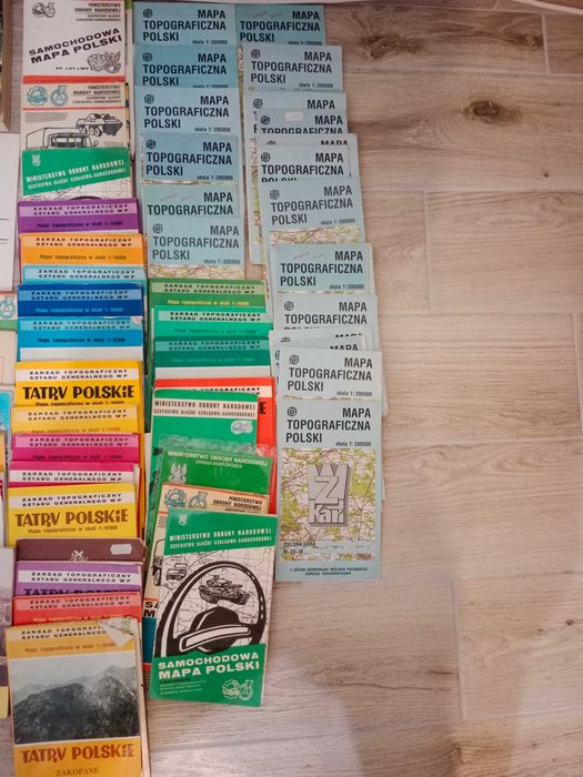Mapy topograficzne Polski