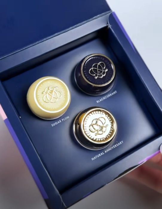 Zestaw balsamów Tender Care - Czarna Porzeczka, Naturalny Śliwka