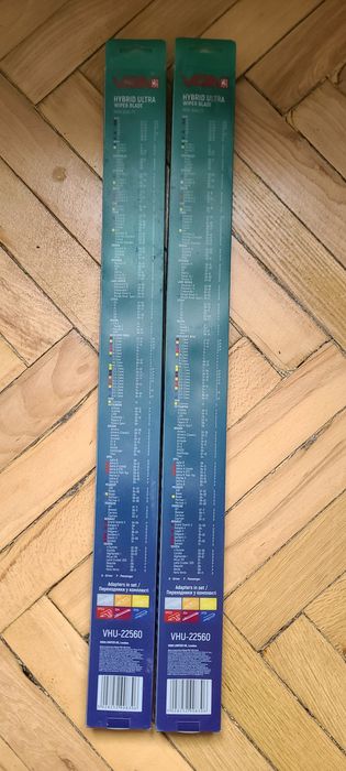 Щітки склоочисника гібридні 560 мм, 22" (6 адаптерів)