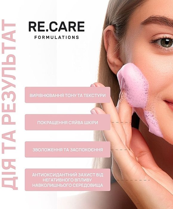 Пінка для вмивання від re.care