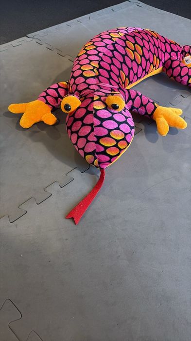 Peluche, Lagarto colorido