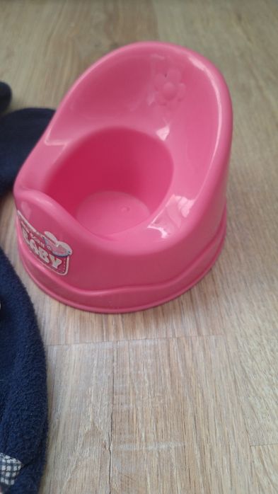 New born baby, аксесуари для ляльки, горшок, пустишка, комбінезон