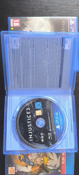Shadow of mordor/Naruto Shippuden ultimate ninja storm 4/Injustice 2 PlayStation 4