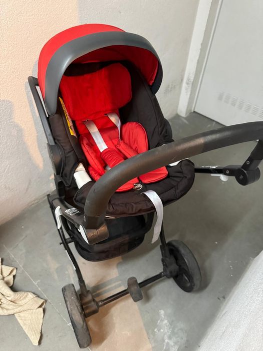 Carrinho bebé Ursitos G16 Duo convertible (ovo-cadeira- alcofa)