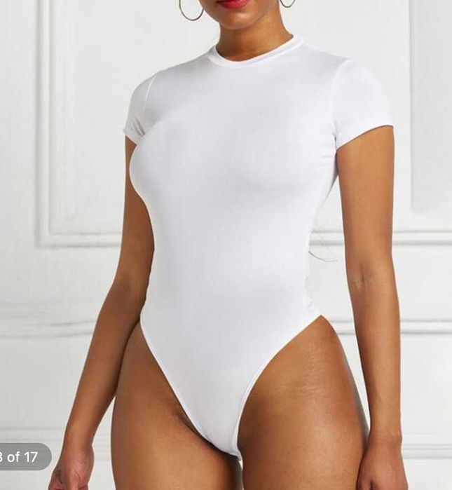 Body branco, tamanho M