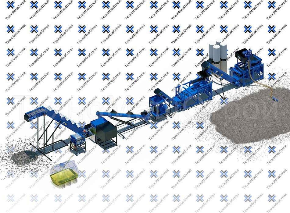 Лінія для переробки сої, екструдування та віджим "МПО-300"
