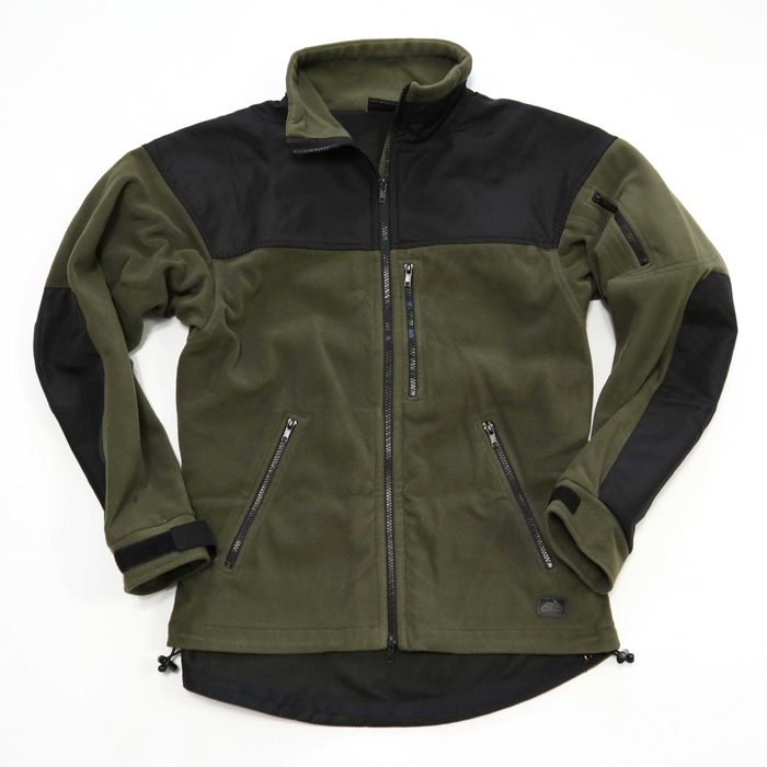 Тактична флісова кофта - куртка Helikon Classic Army - Olive/Black р.М