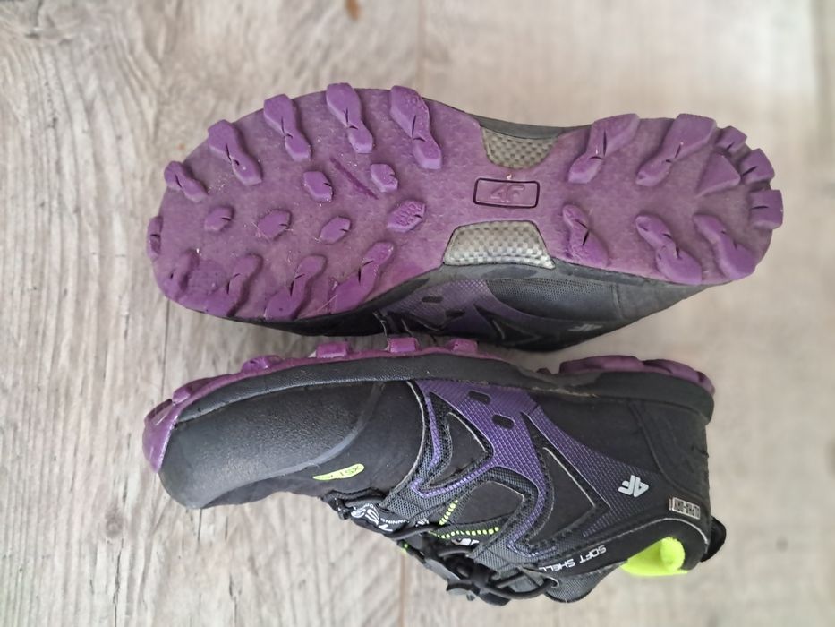 Super buty 4F, z membraną, softshell, idealne w góry,roz..37,5!Polecam