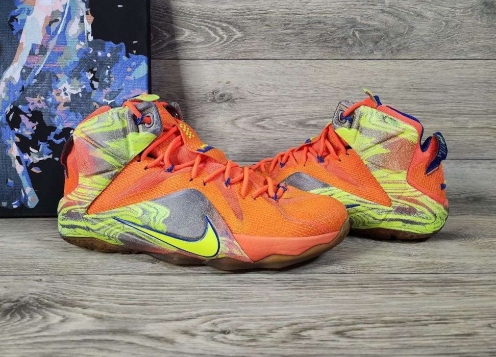 Кросівки Nike LeBron 12 Six Meridians (р. 47) ОРИГІНАЛ / Nike Kyrie Air Jordan мужские кроссовки