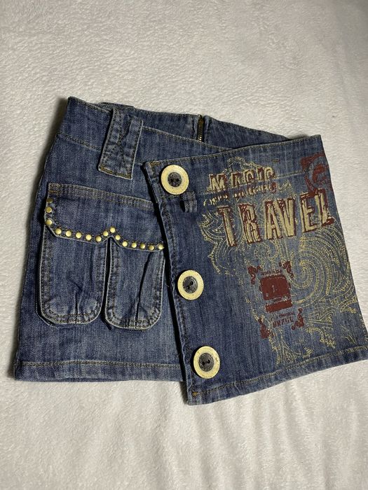 міні спідниця джинсова y2k sk8