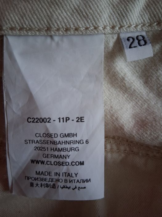 Closed damskie jeansy r. 36 jak nowe