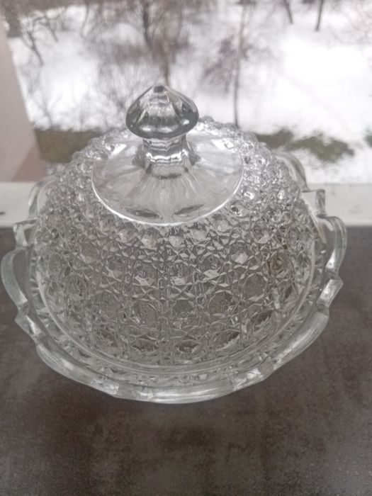 Цукерниця кришталь, ваза, конфетница хрусталь