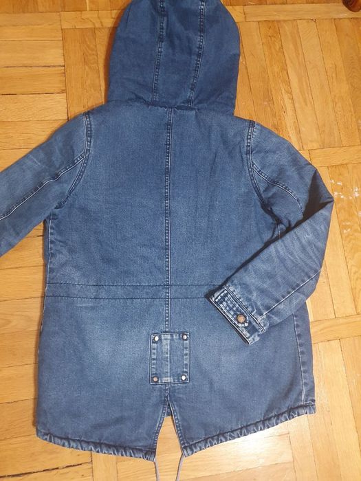 Куртка джинсовая, утеплённая