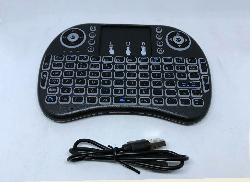Mini Wireless Bluetooth Keyboard with Mouse (TouchPad) and LED Light64297944121859121