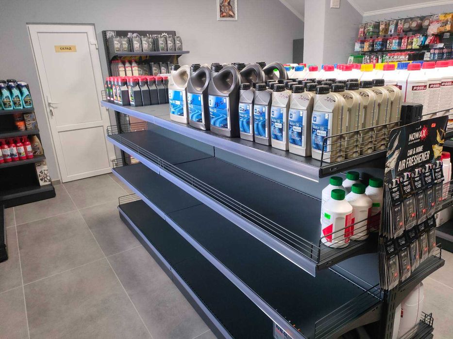 Стелажі, каси, холодильники для магазину. Гранти на торгове обладнання