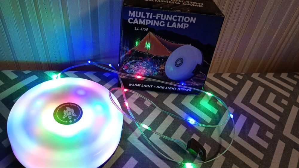 Лампа герлянда 3в1