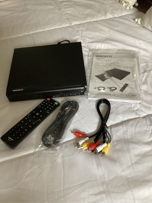 Leitor DVD novo em caixa, comprado online