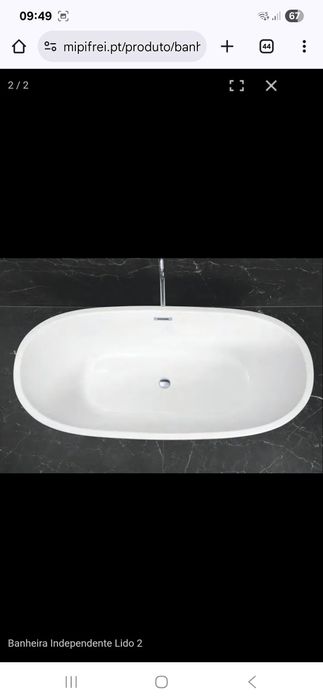 Banheira Lido Savissano 160×81,5  Completamente Nova - Oportunidade de