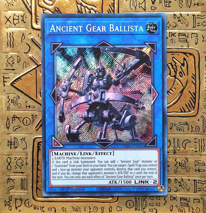 Ancient Gear Ballista Yugioh