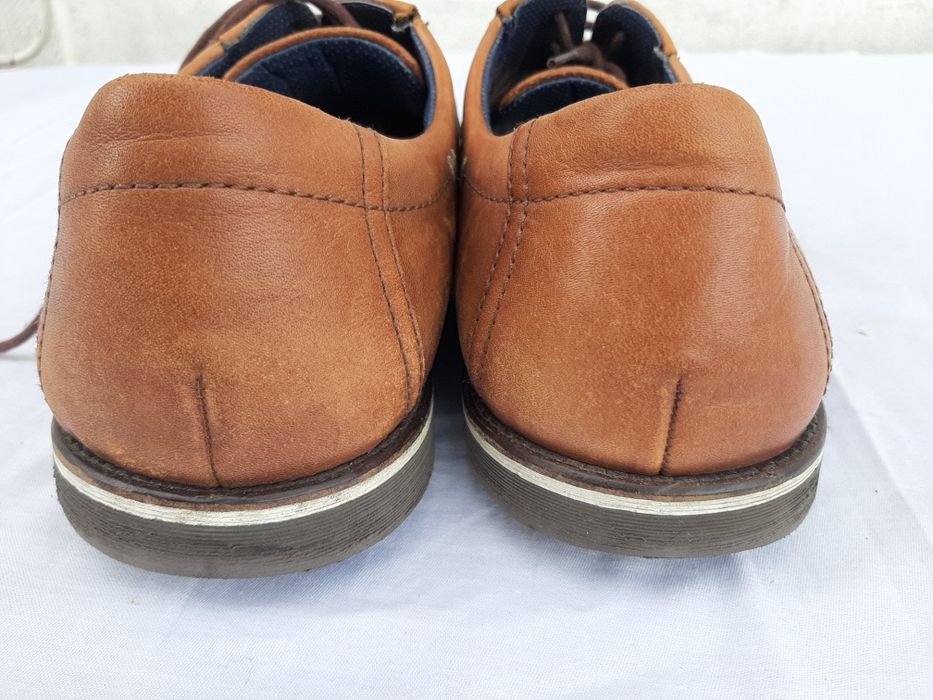 pantofle męskie, brązowe, duże, Sioux