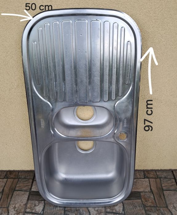 Zlew kuchenny aluminiowy