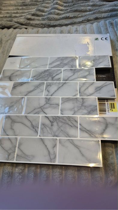 10 arkuszy odklej i przyklej, płytki do kuchni