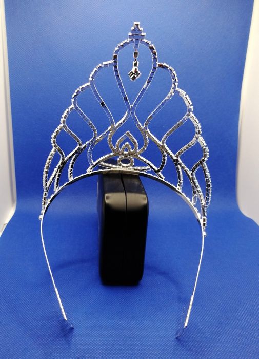 Корона діадема, высокая диадема для фотосессий, выступления