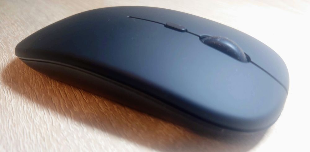 Bezprzewodowa Myszka slim ultra cicha z bluetooth 2.4G regulowane DPI