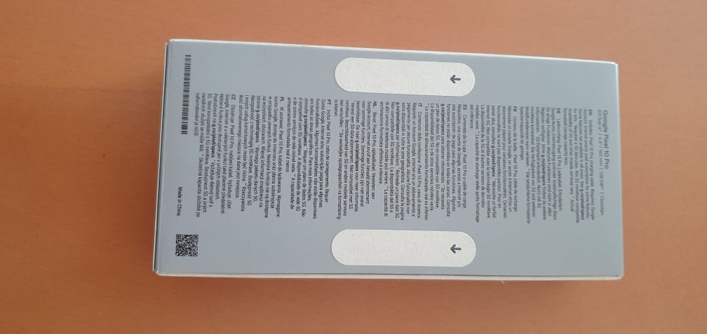 Google Pixel 10 Pro novo, com oferta de capa original no valor de 50€