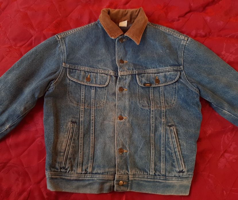 Джинсовая куртка Lee оригинал идеальное состояние L-M
