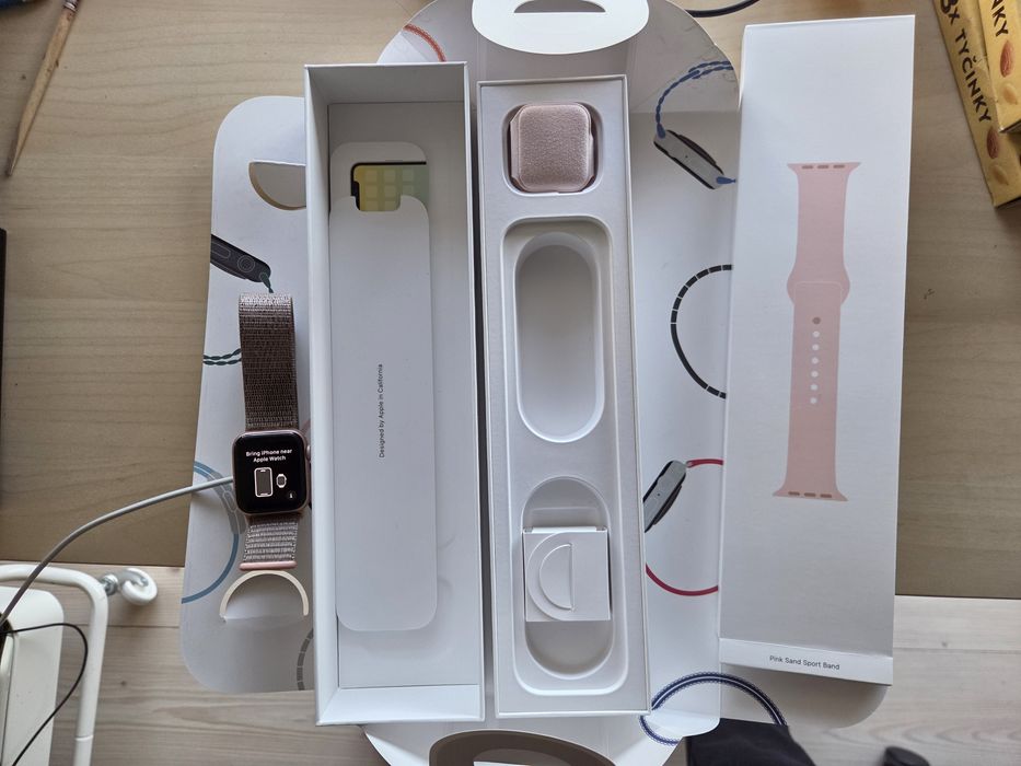 Apple iwatch 4 40mm Gold pink gps  + cel