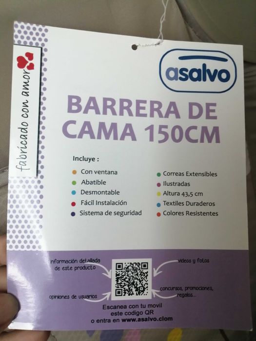 Barreira para cama - a estrear