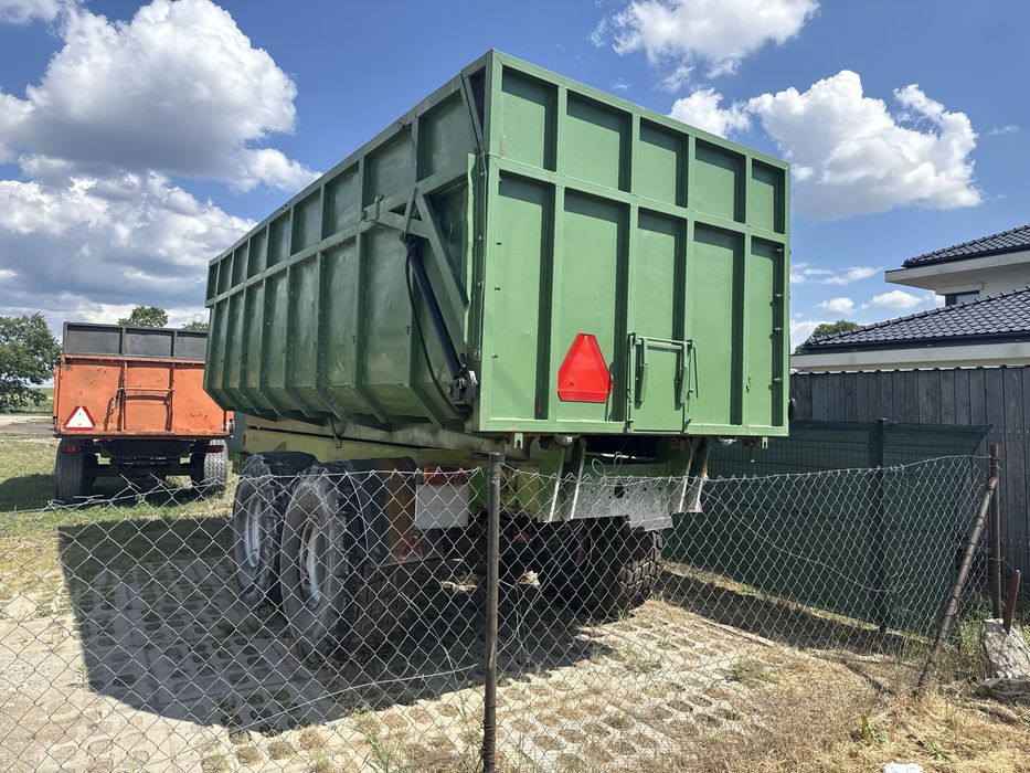 Przyczepa metal tech 20 ton tandem