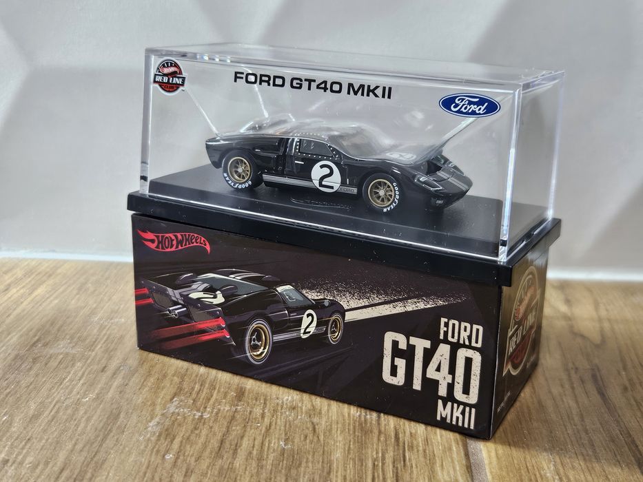 Hot Wheels RLC Ford GT40 MkII Edición Especial. Modelo A Escala 1