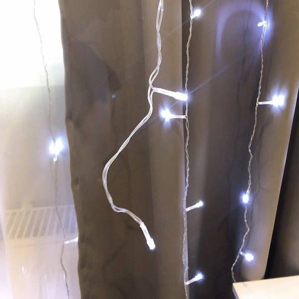 Гірлянда-штора Роса 360 LED розмір. 3*3 м