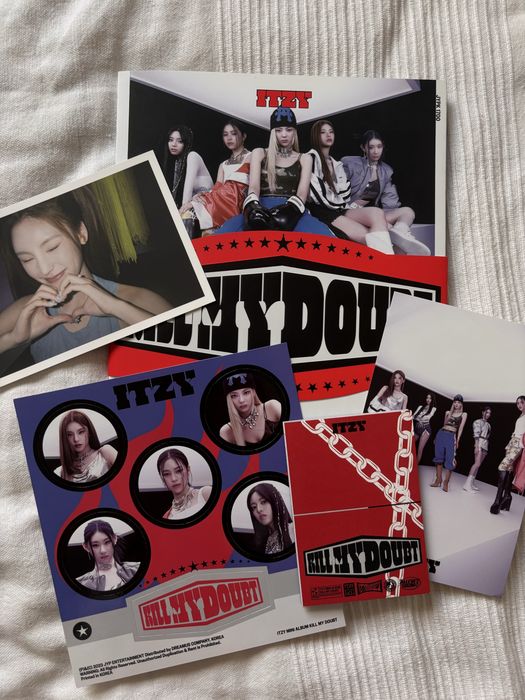 Album kill my doubt itzy cd
