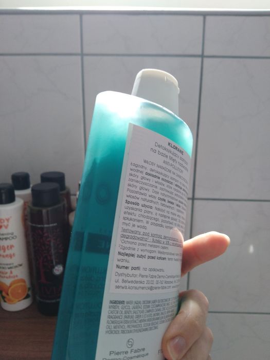 Szampon Klorane z Miętą 400 ml