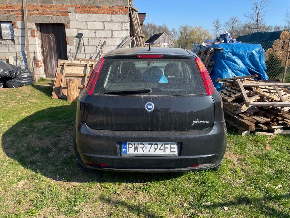 Fiat grande punto 2007r . Uszkodzony