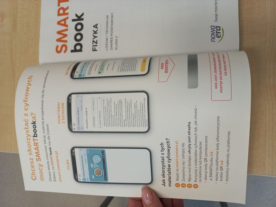 Nowe odkryć fizykę 2. Smartbook.