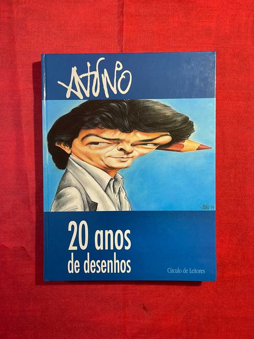 Livro "António: 20 Anos de Desenhos" - Caricaturas/Cartoons