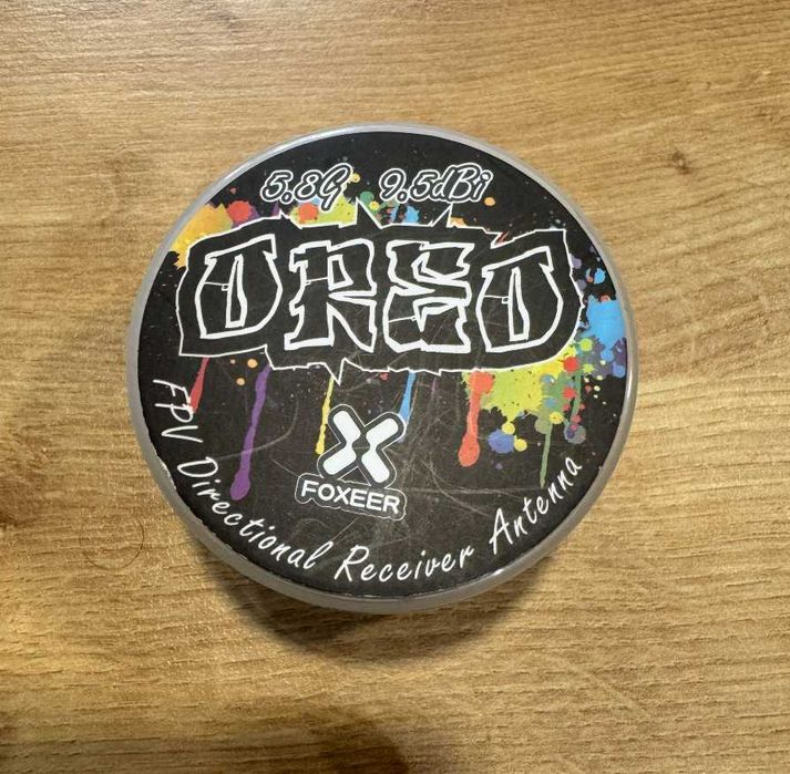 NOWA Antena FPV Foxeer Oreo 5.8G 9.5dBi Patch | LHCP | SMA