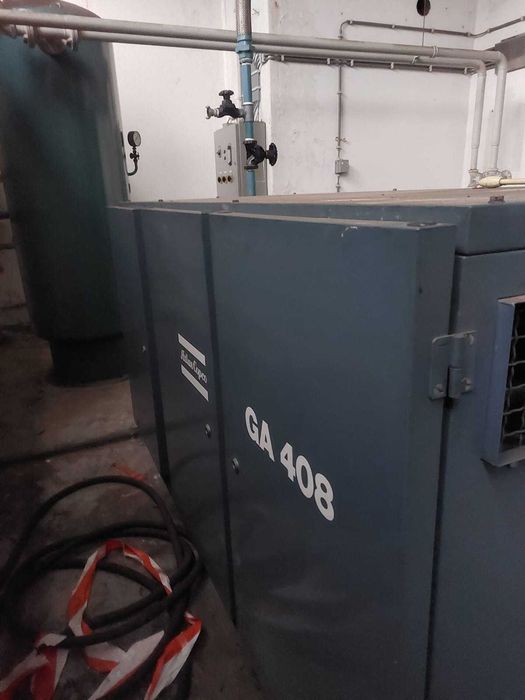 Sprezarka srubowa atlas copco ga 408 + osuszacz powietrza