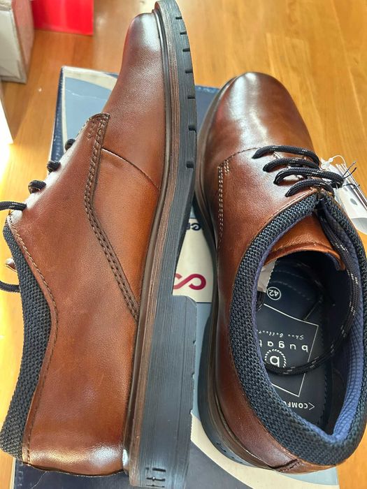nowe eleganckie buty Bugatti r. 42 okazja!