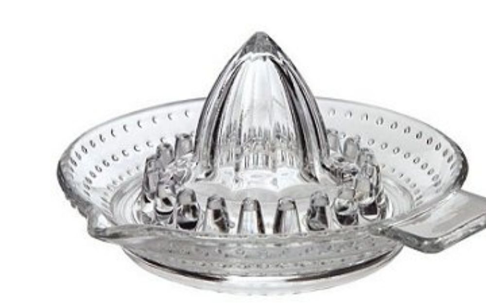 Ręczna wyciskarka do cytrusów ze szkła huta JASŁO Glass
