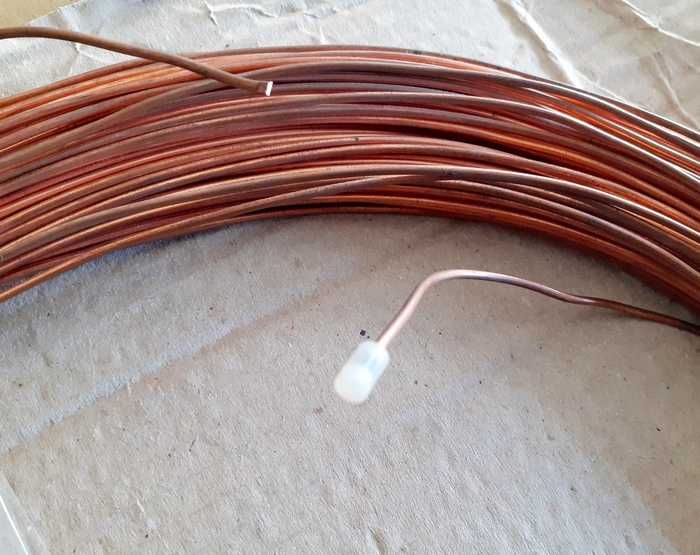 Медная трубка для холодильников и кондиционеров 2, 6, 9 мм